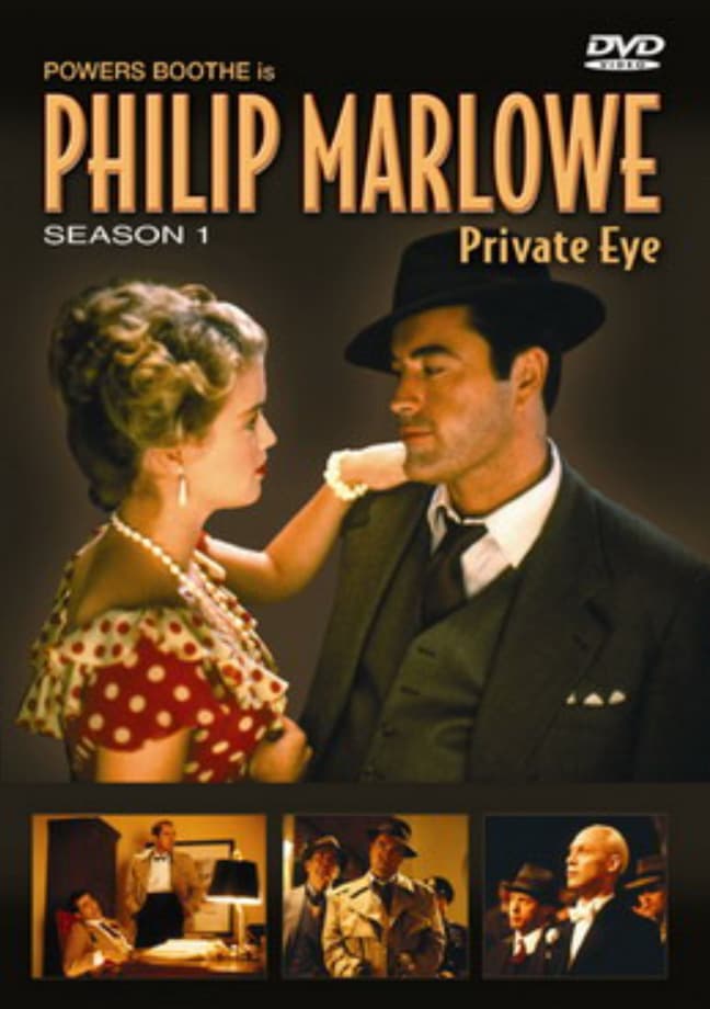 philip marlowe power booths - Powers Boothe is Dvd Philip Marlowe Season 1 Private Eye